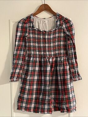 GAP Girls Plaid Dress Size XL (12-13) Like New